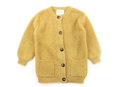 Sofie Schnoor Girls knitted cardigan dusty yellow